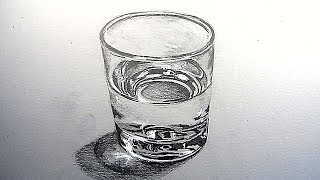 How to Draw a Glass of Water [upl. by Sakiv]