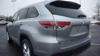 ALL NEW 2014 Toyota Highlander Limited Platinum AWD V6 start up and walk around PRE PDI [upl. by Senn101]