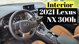 2021 Lexus NX 300h Interior [upl. by Imailiv560]