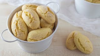 BISCOTTI FRIABILI fatti in casa  Ricetta Facile  Polvere di Riso [upl. by Tallula720]