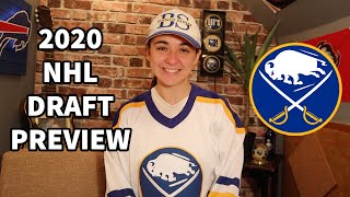 Buffalo Sabres 2020 NHL Draft Preview  Mini Mock Draft [upl. by Amlas445]