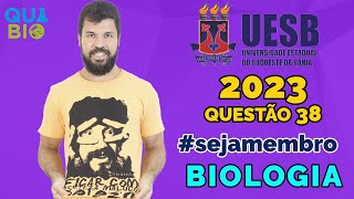 UESB 2023  Questão 38 A transmissão de características hereditárias e o comando e controle de toda [upl. by German47]