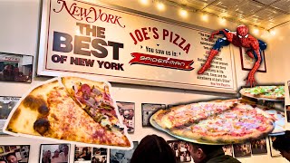 JOES PIZZA New York’s Most Famous Pizza Joint [upl. by Bradski]