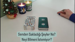 Senden Gizlediği Şeyler Ne desteseç tarot [upl. by Kubetz]