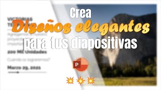 Diapositivas Creativas en PowerPoint [upl. by Anelrahc]