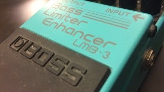 BOSS LMB3 Bass Limiter Enhancer Review [upl. by Ayekram764]