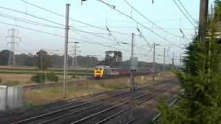 57006 and 47580 County of Essex Settle Carlisle amp Cumbrian Coast Circular 15092012 [upl. by Yhtac]