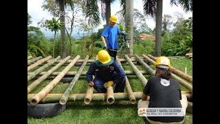 CURSO BAMBU GUADUA EN CAMPO ESTERILLA 9745 [upl. by Pierre]