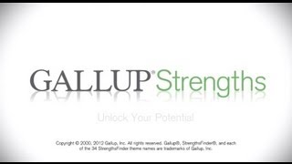 Discover Your Strengths  Unlock Your Potential with Gallups CliftonStrengths [upl. by Oirelav942]