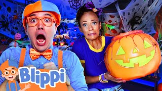 Blippi’s TrickorTreat Halloween Adventure 🎃🕷️  Spooky Fun and Educational Videos for Kids [upl. by Acila]