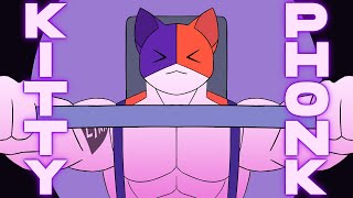 Kitty phonk  Animation meme  Meowscles [upl. by Yemarej]