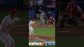 Ben Joyce Throws FASTEST STRIKE IN PITCH TRACKING ERA 1055 MPH [upl. by Noremak727]