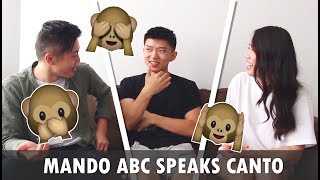 OUR MANDARIN FRIEND TRIES TO SPEAK CANTONESE PT 2  Cantonese VS Mandarin Challenge [upl. by Alyose]