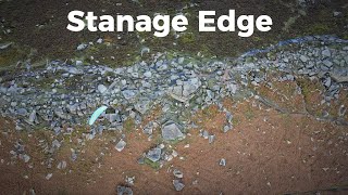 Stanage Edge Peak District  Drone Footage [upl. by Rabah]