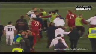 Lazio  AS Roma 12 Fight Attack After the match [upl. by Pinckney530]