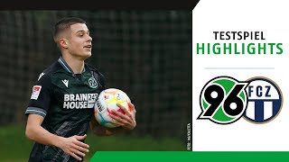 Tresoldi amp Teuchert treffen  Hannover 96  FC Zürich  Highlights  96inBelek [upl. by Ahsikym]