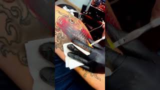 TEBORI TATTOO tebori oriental carpa tattoo tatuagem mistertrends 50k [upl. by Jeb]