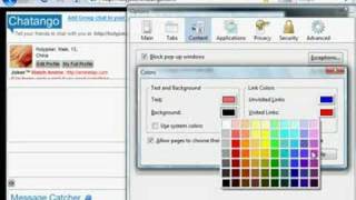 ChatagnoChange the background color of your chatting screen [upl. by Anhsirk]