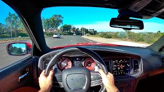 2021 Dodge Charger SRT Hellcat Redeye Widebody POV Test Drive 3D AudioASMR [upl. by Ahsined]