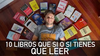 10 Libros que te CAMBIAN la VIDA Y en que ORDEN Leerlos 😉 [upl. by Nanice528]