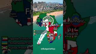 All Languages In Africa africa languages geography mapping [upl. by Thorner454]