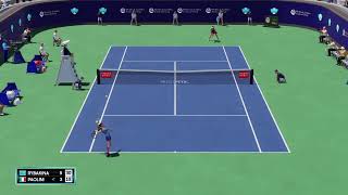 Rybakina E vs Paolini J WTA 23  AO Tennis 2 gameplay aotennis2 [upl. by Tlihcox277]