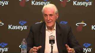 Pat Riley to Jimmy Butler Keep your mouth shut if you arent playing  NBA on ESPN [upl. by Alet]