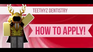 Teethyz Dentist Training OS POV ROBLOX [upl. by Yasmine]