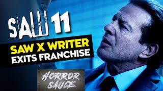 Saw X writer exits franchise [upl. by Asital]