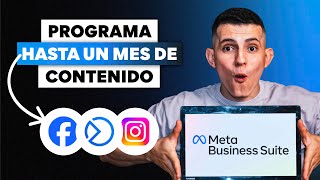 ⌚ ¡AHORRA TIEMPO Programa Posts Reels y Más en Facebook e Instagram con Meta Business Suite [upl. by Eleni]