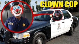 if you see a CLOWN COP in a police car RUN Taking over the Clown House [upl. by Redmer]