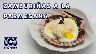 Receta de Zamburiñas a la Parmesana [upl. by Aklim812]