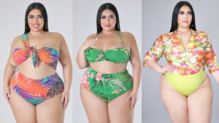 Plus size Bikini 🩱👙 Styles in Swimsuits for Plus Size Ladies [upl. by Atnauqal451]