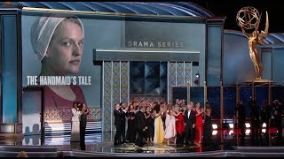 The Handmaids Tale Sweeps Emmy Awards [upl. by Euqnomod]