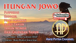 ITUNGAN JAWA BELAJAR ITUNGAN JOWO  Primbon Jawa [upl. by Nevins842]