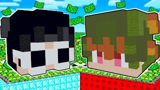 JUNGKurt vs Kenji BILLIONAIRE House Battle in Minecraft [upl. by Yanaj]