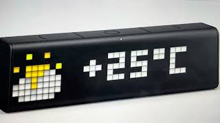 Hard Reset LaMetric TIME WiFi Clock [upl. by Datnow]