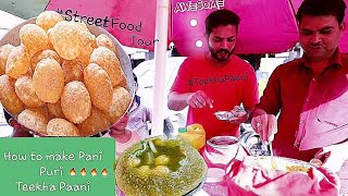 How to make PaniPuri teekha pani  Gol Gappa Spicy water recipe Street food My Kind of Productions [upl. by Assyn]