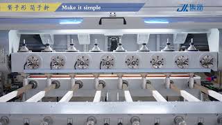 CNC Drilling and Milling center machine JX ZX1000 4×8 [upl. by Ecyak284]