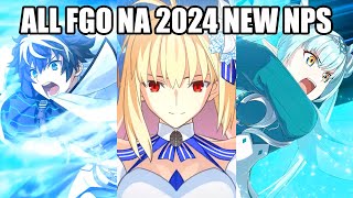 FGO NA 2024 ALL NEW SERVANTS NOBLE PHANTASM 🔥 [upl. by Renaud]