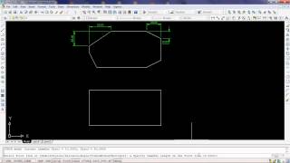 สอน Autocad 2007 คำสั่ง chamfer [upl. by Eaton518]