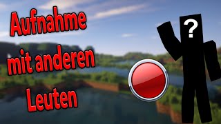 MINECRAFT BED WARS  GUTE amp VERPLANTE RUNDE  AUFNEHMEN MIT ANDEREN LEUTEN [upl. by Namyaw]