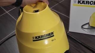 Kärcher SC 3 parownica Steam Cleaner  test  review [upl. by Loren]