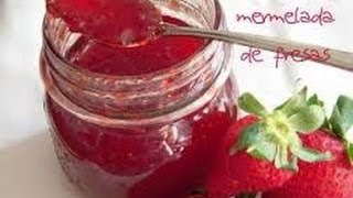 Receta Mermelada Casera De Frutilla Fresas  Silvana Cocina Y Manualidades [upl. by Viki]