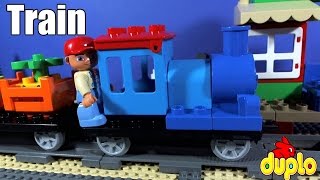 LEGO Duplo Cargo Train 10875 [upl. by Ailehpo]