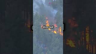 Stone Canyon Fire Colorado Evacuations shorts StoneCanyonFire LyonsFire AerialFirefighting [upl. by Alah487]