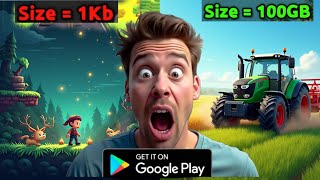 i Tried 1Kb TO 100Gb PlayStore Game 3 [upl. by Sheaff]