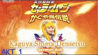 Sera Myu 7  Kaguya Shima Densetsu Akt 1 GER SUB Sailor Moon Musical [upl. by Gilliam894]