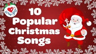 Top 10 Popular Christmas Songs and Carols Playlist 🎅 [upl. by Camille]