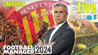 FM24 CARRIERA BENEVENTO ST2 Ep6  PUNTIAMO ALLA PROMOZIONE DIRETTA  FOOTBALL MANAGER 2024 [upl. by Foy]